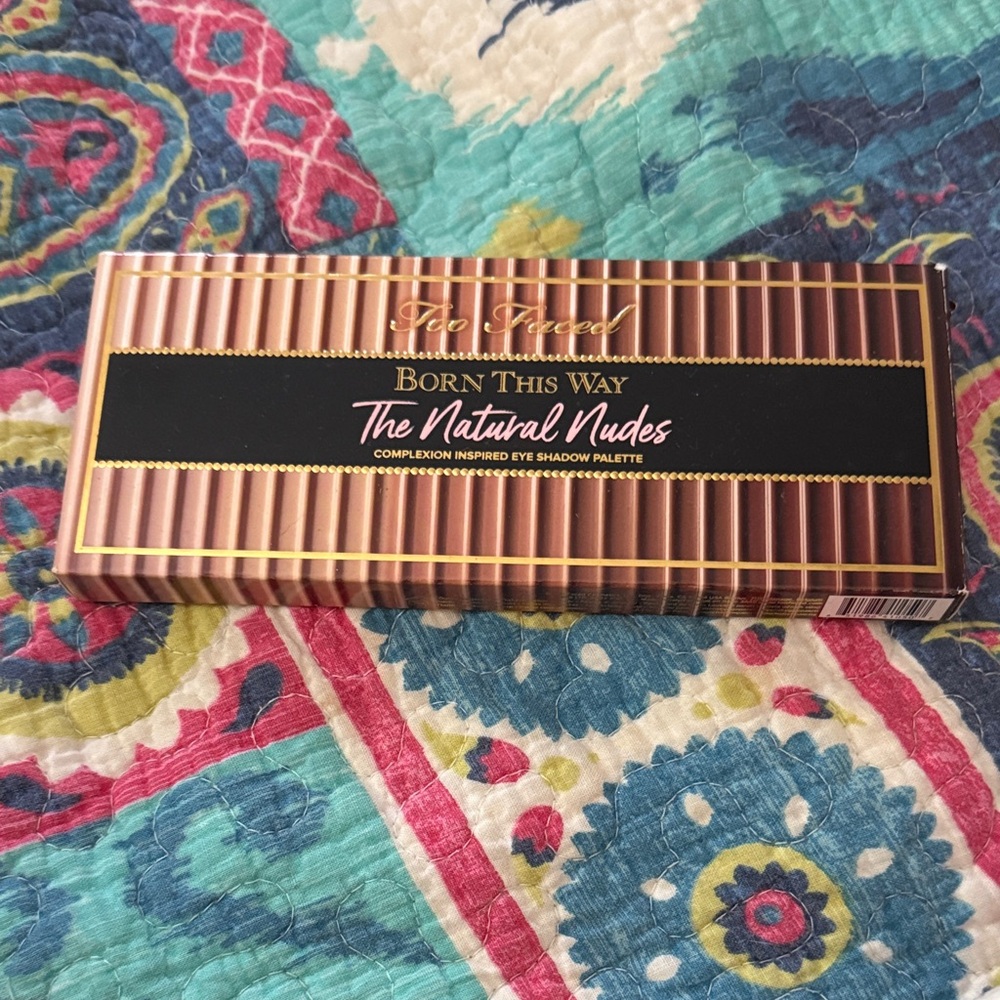Too Faced Born This Way Natural Nudes Palette - Brown and Gold